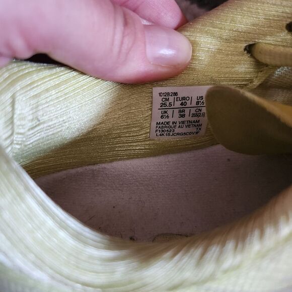 Asics Women's Neon Yellow Novablast 3 - Picture 6 of 7